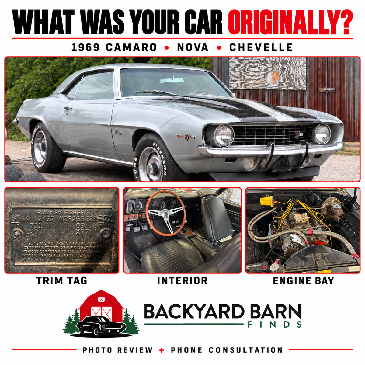 Decoding Service - Camaro, Nova, Chevelle, Mopar, Shelby Etc..