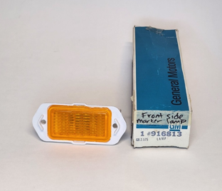 NOS GM 1969 Camaro Chevelle Front Side Marker Lamp – Part #916813